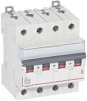 Выключатель автоматический Legrand DX3-E 10000 4п 50А B 16кА картинка